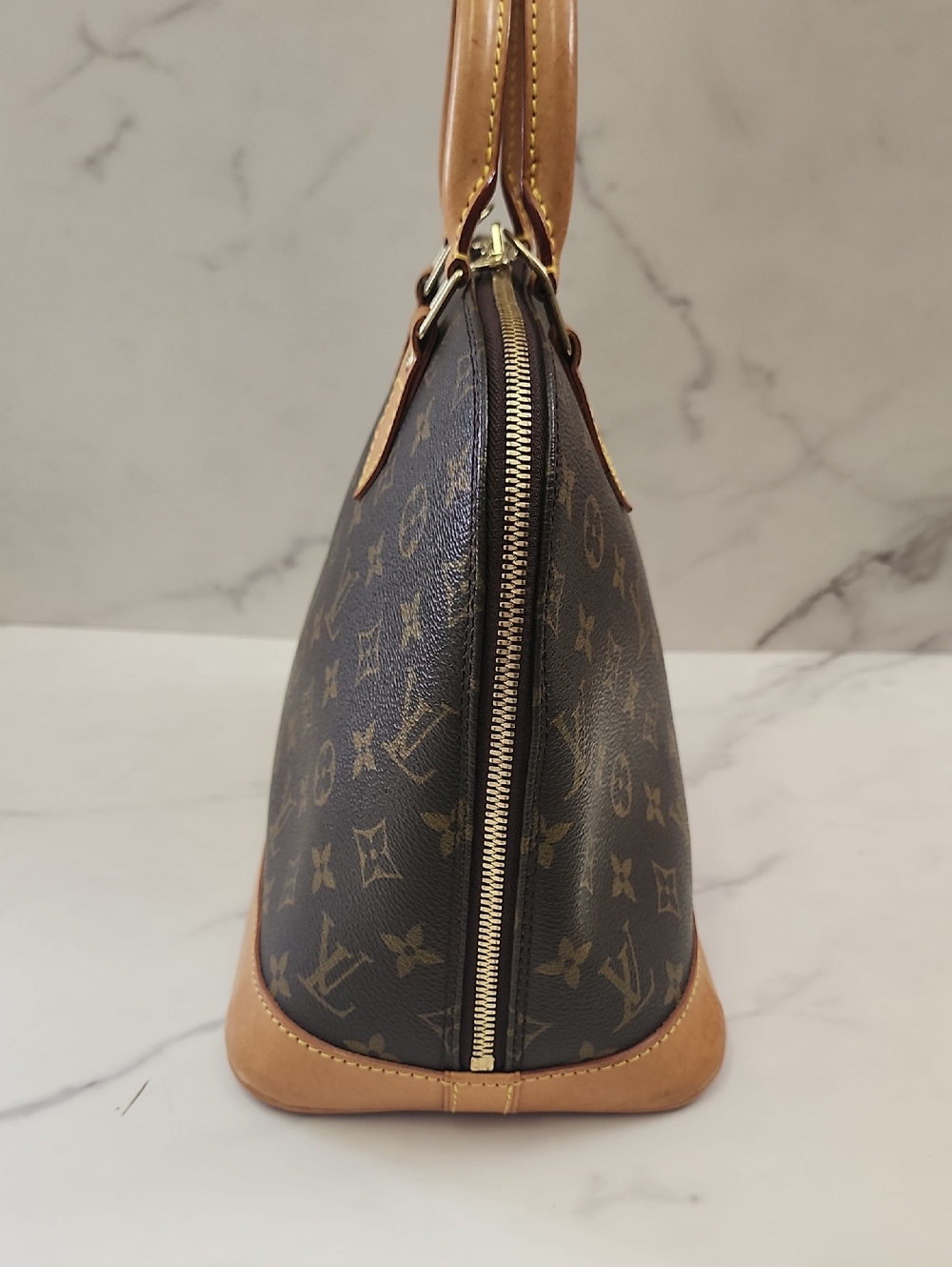 Authentic Vintage Louis Vuitton Monogram Alma PM HandBag With Digital COA - Picture 6 of 13